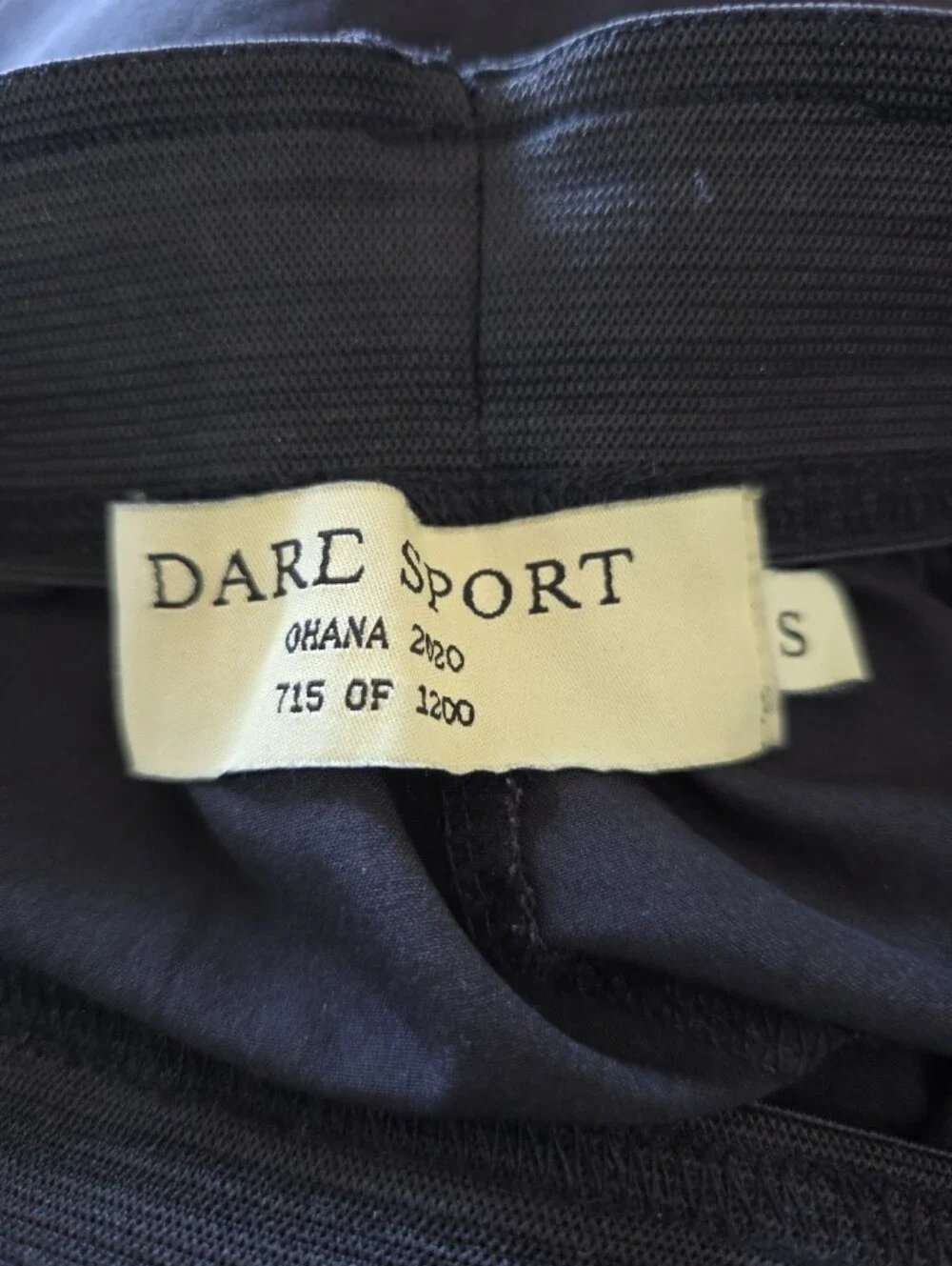 Darc Sport Wolves Athletic Shorts Mens Small Black Gym Limited Edition 715/1200